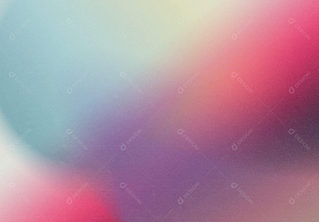 Fundo de efeito de ruído de grão gradiente abstrato com padrão desfocado colorido