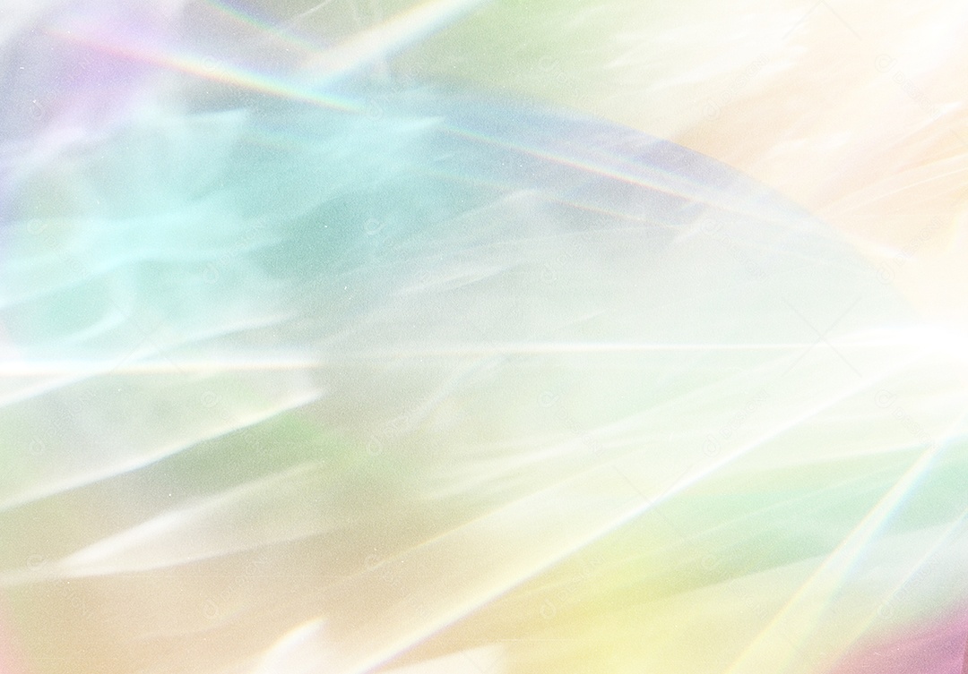 Raio de luz sobre fundo gradiente de grãos coloridos com grãos