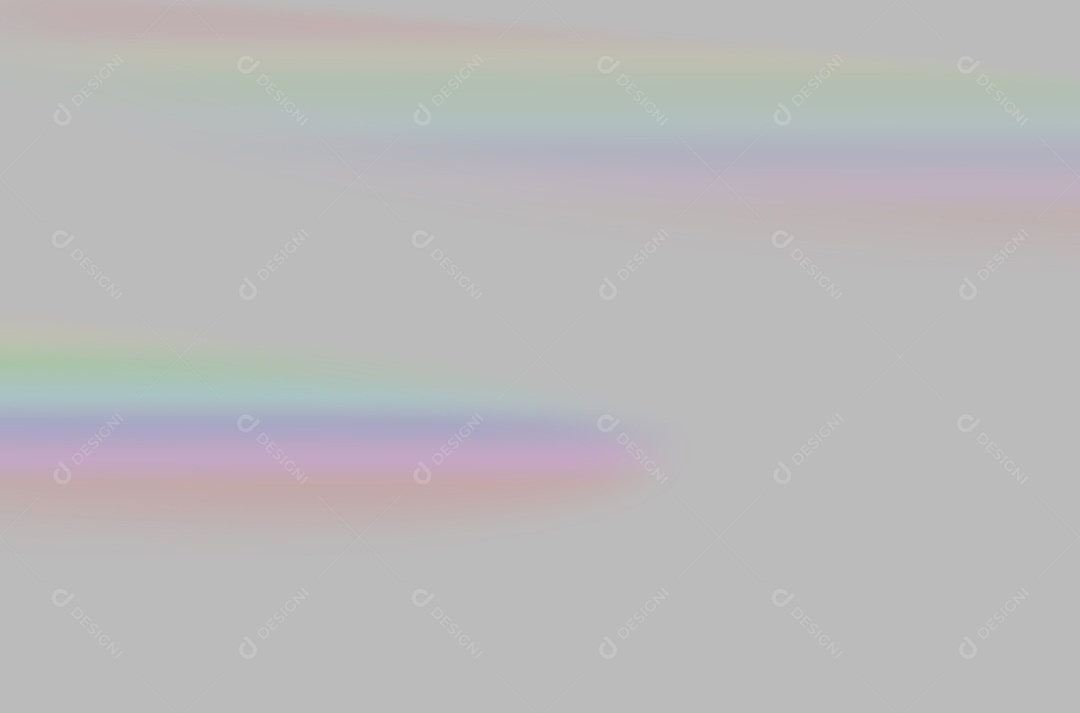Sobreposição de luz de prisma de arco-íris turva abstrata em fundo cinza