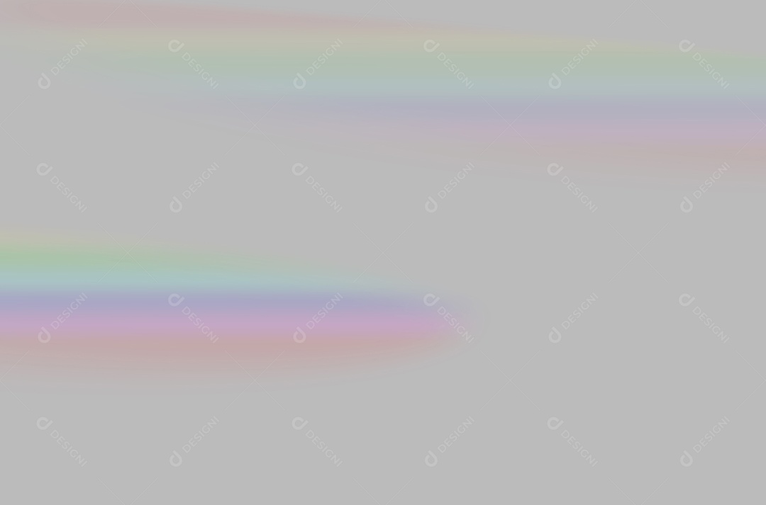 Sobreposição de luz de prisma de arco-íris turva abstrata em fundo cinza