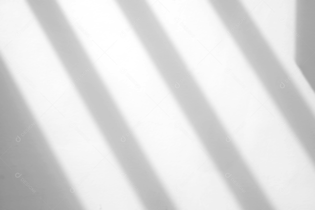 Sobreposição orgânica da sombra da janela no fundo branco da textura