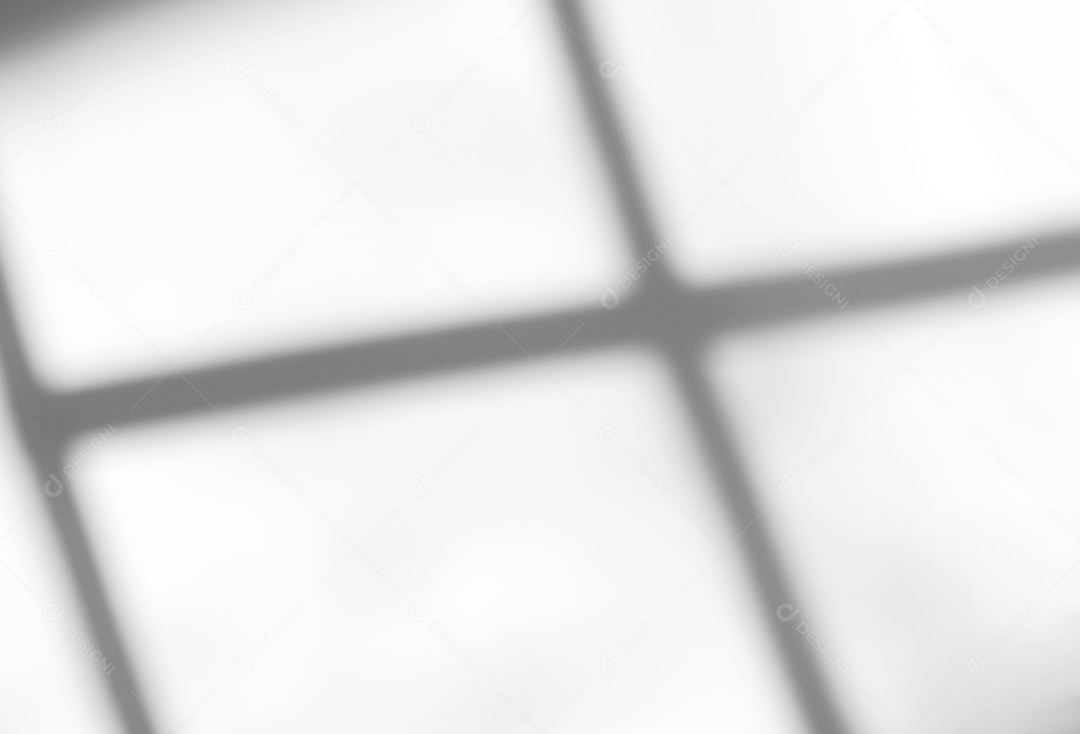 Efeito de sobreposição de sombra natural da janela no fundo de textura branca