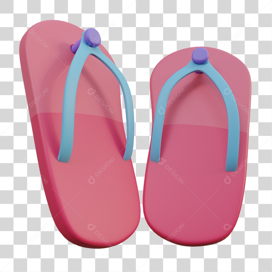 Sandália Chinelo PNG Transparente