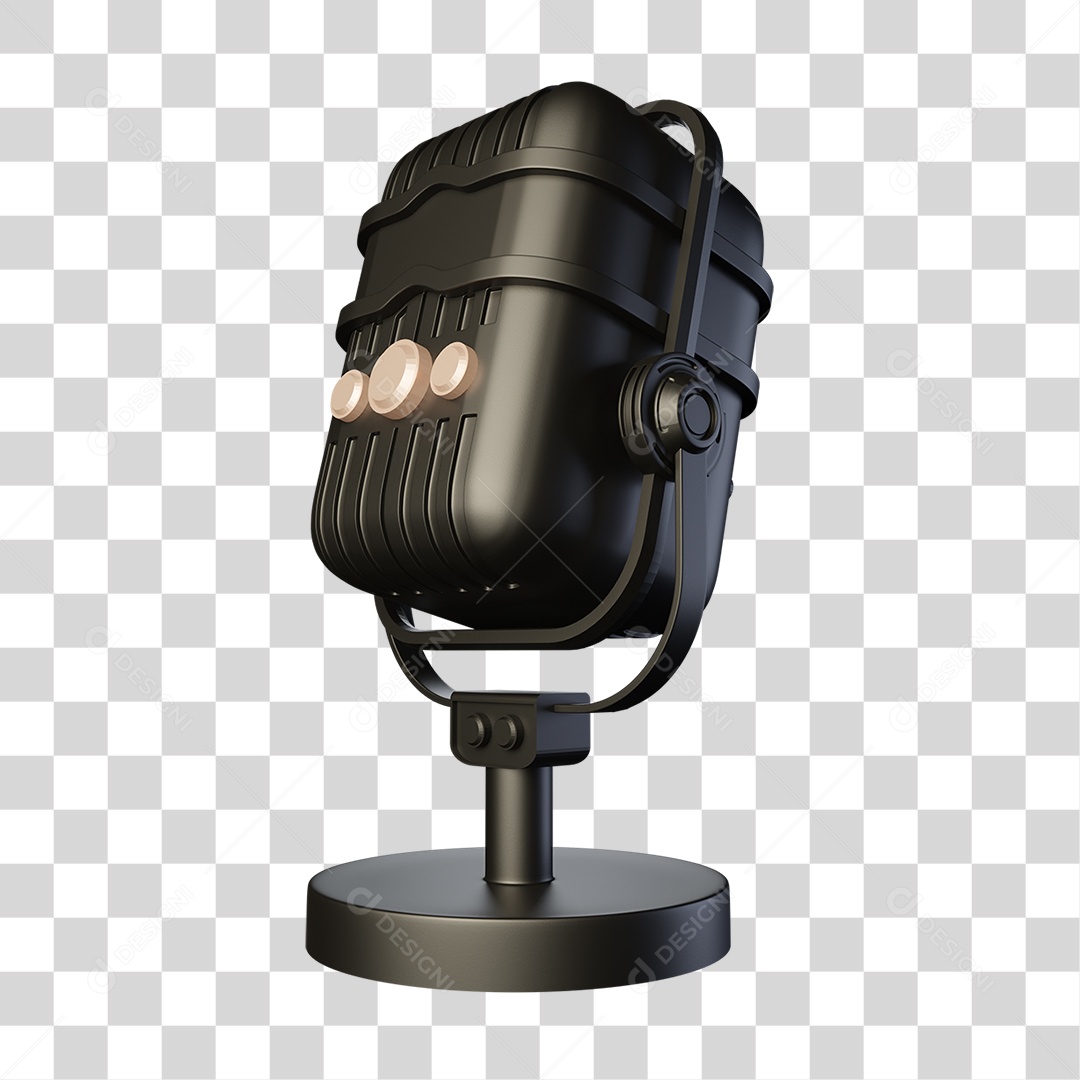 Microfone Rádios Musicas PNG Transparente