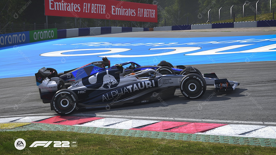 Ilustração 3D Alpha Tauri São Paulo, Brasil.