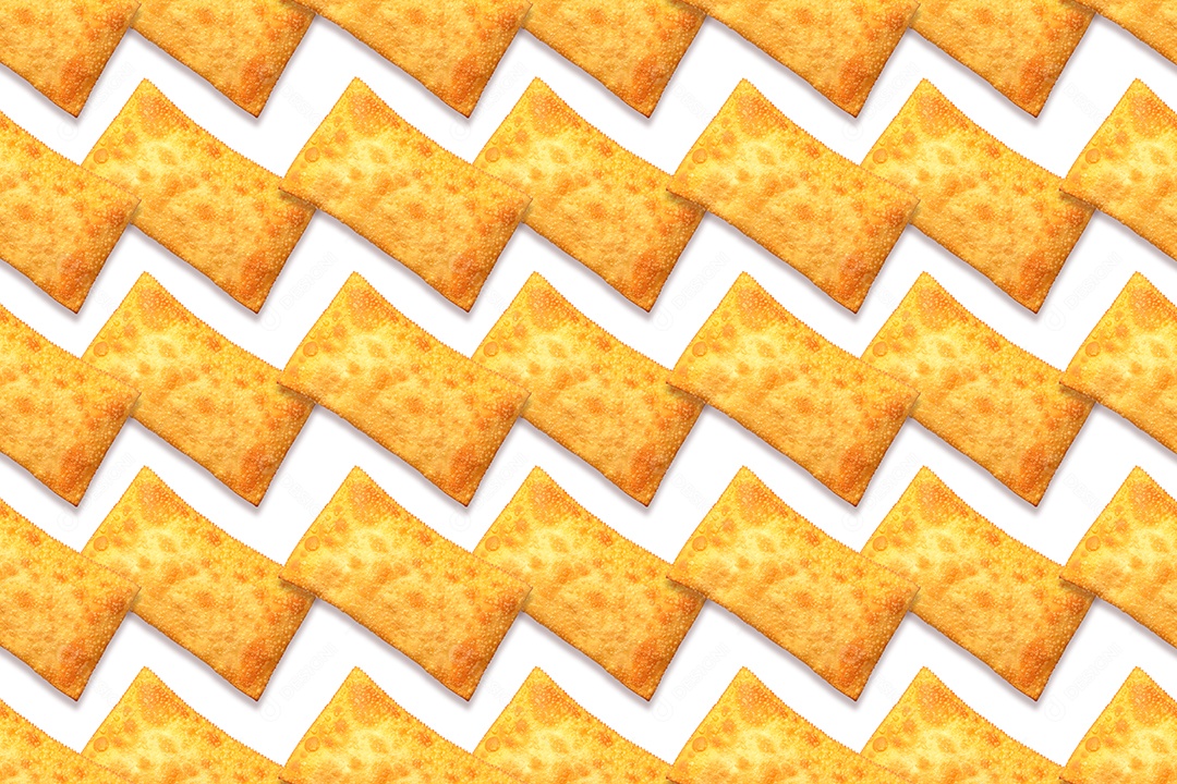 Pasteis comida fundo branco