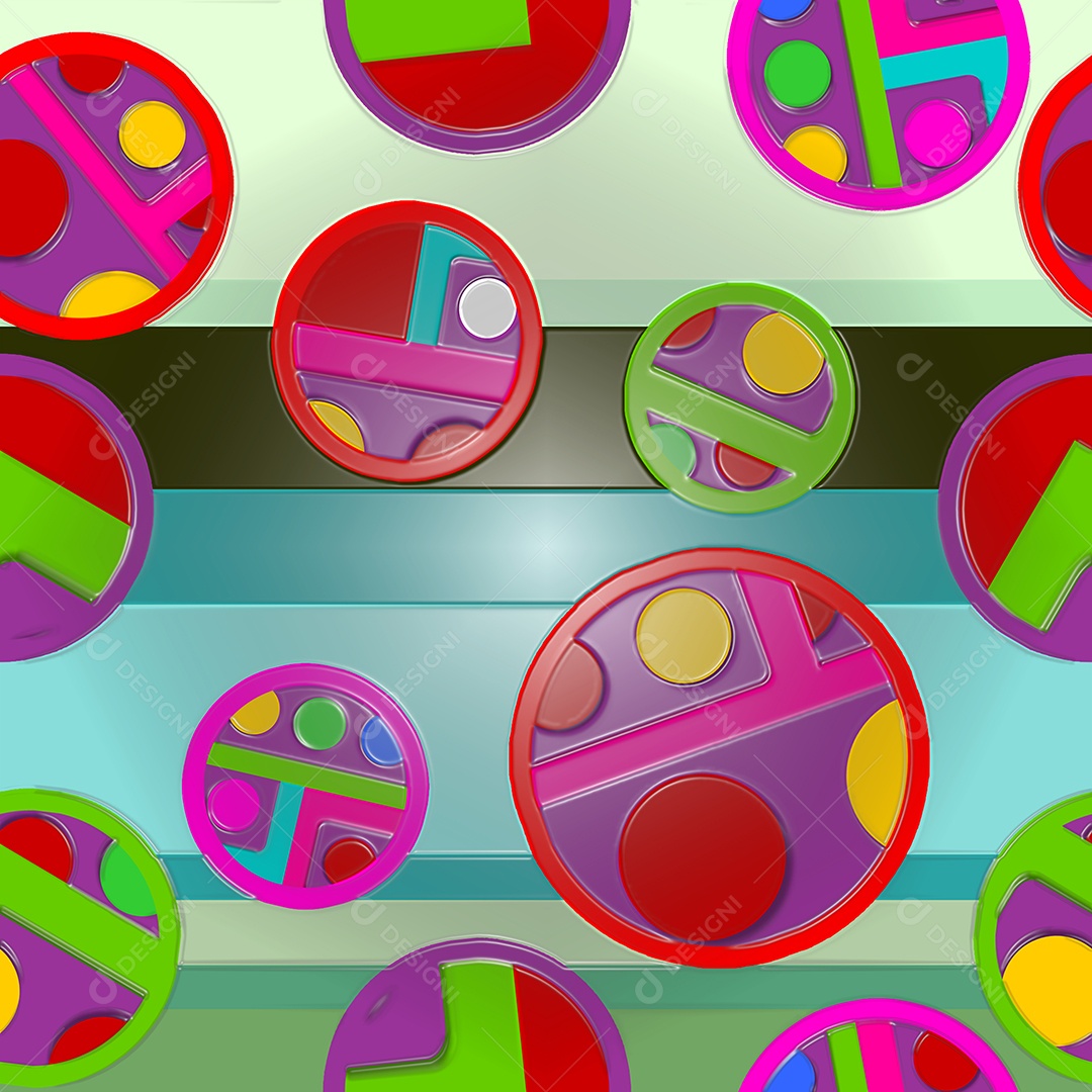 Background estampas padrão coloridos