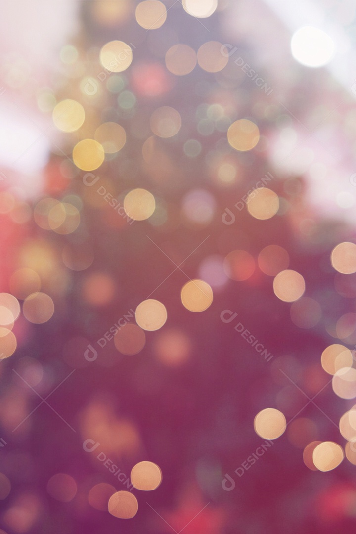 Fundo bokeh luzes desfocadas