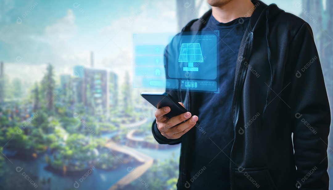 Geração e uso de eletricidade a partir de energia natural Energia solar, energia eólica, energia hidrelétrica