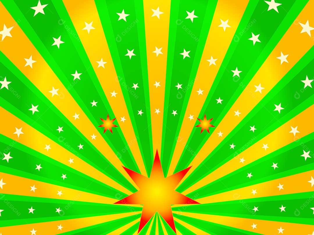 Estrelas feixe de raios de fundo abstrato  sol brilhante Vetor EPS