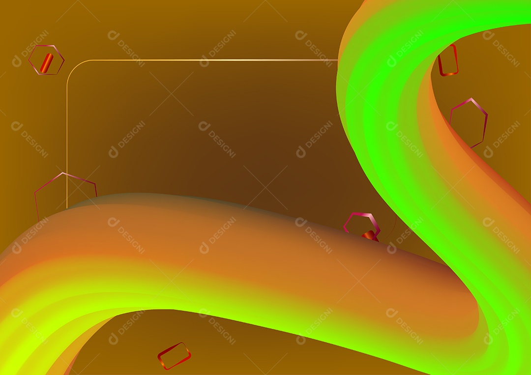 Vetor abstrato com formas futuristica EPS