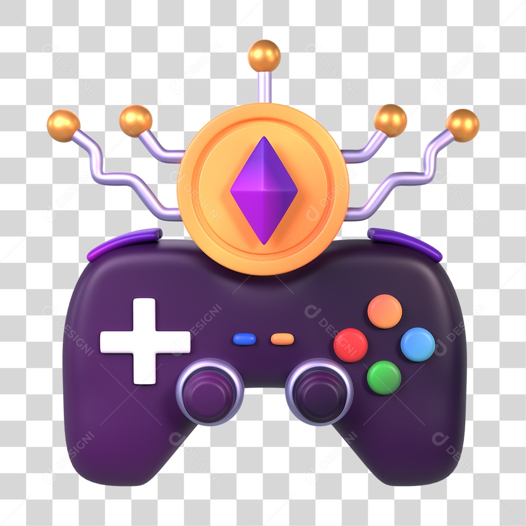 Controle Console Negociações de Criptomoeda PNG Transparente