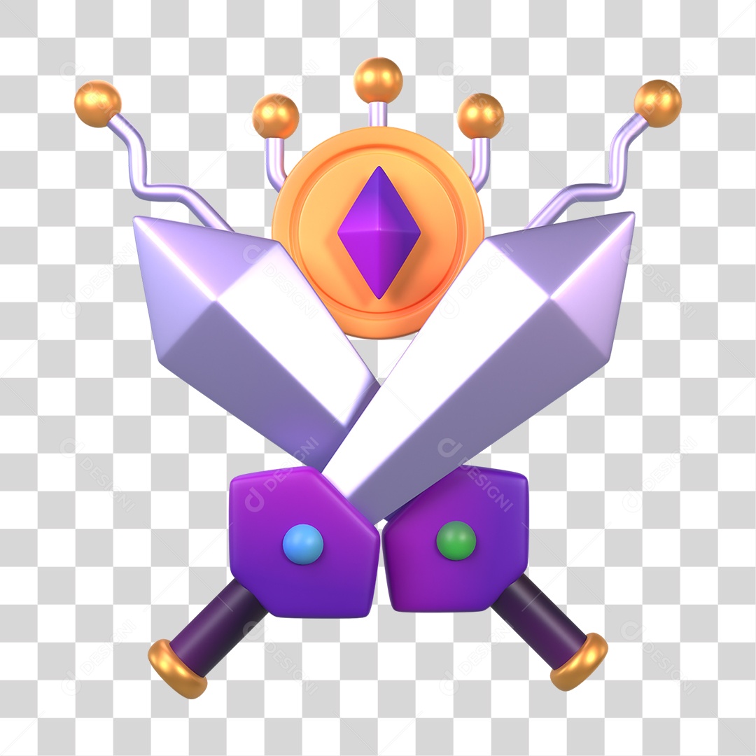 Jogos Espadas Negociações de Criptomoeda PNG Transparente