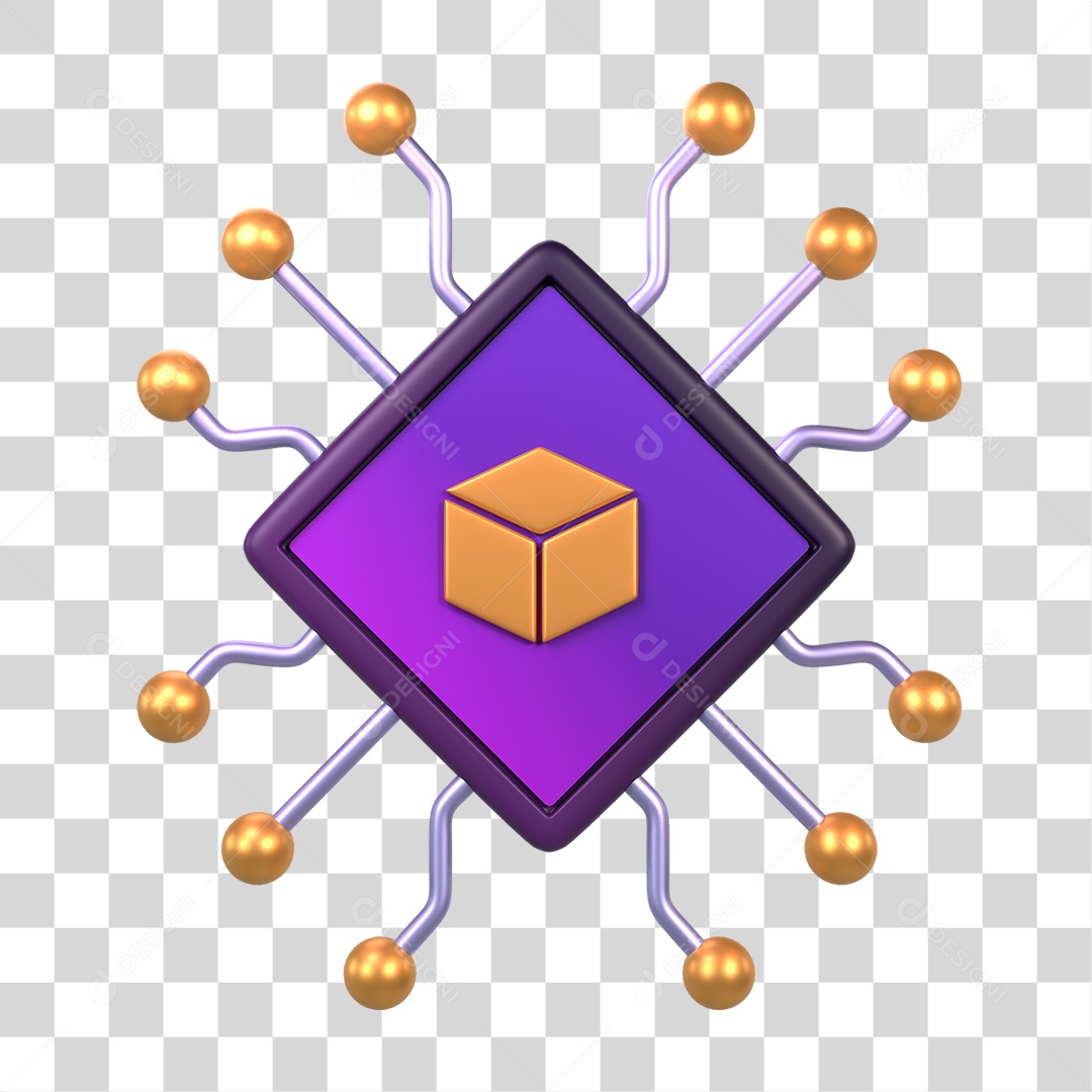 Microchip Digital Negociações de Criptomoeda PNG Transparente