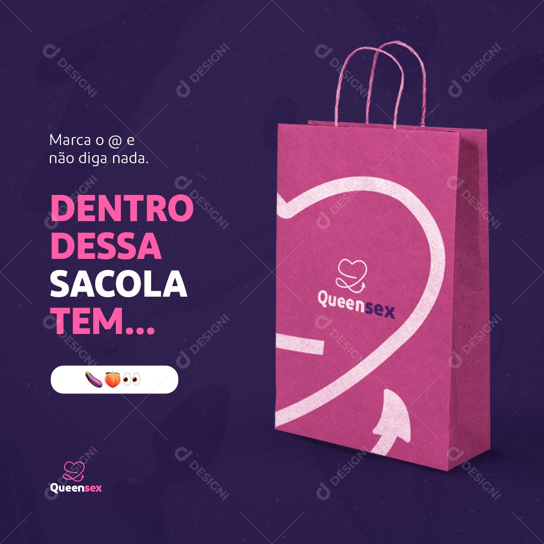 Social Media Sexshop PSD Editável