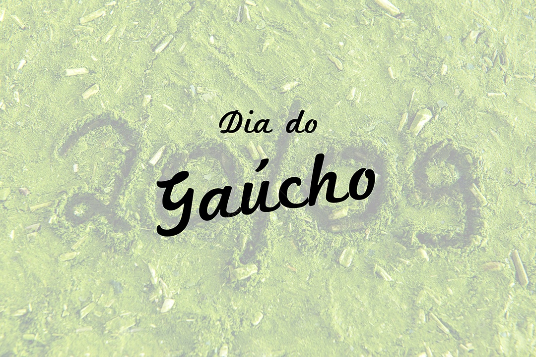 Fundo de textura de erva-mate (Ilex paraguariensis) com o dat