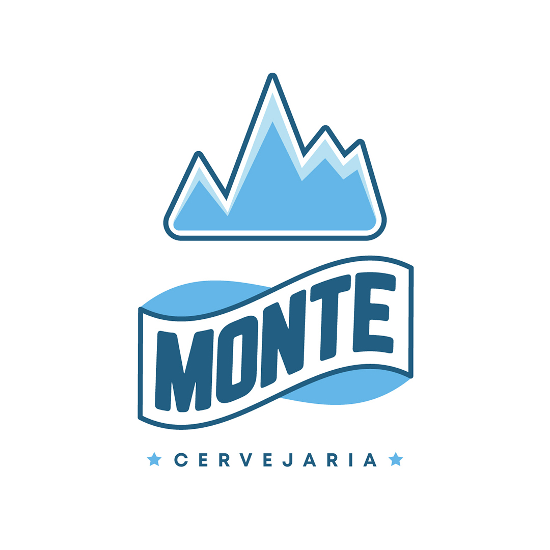Logo Monte Cervejaria EPS Editável
