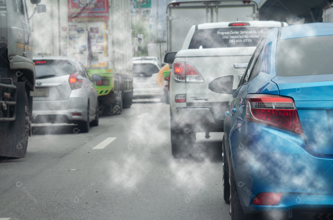 engarrafamento na estrada