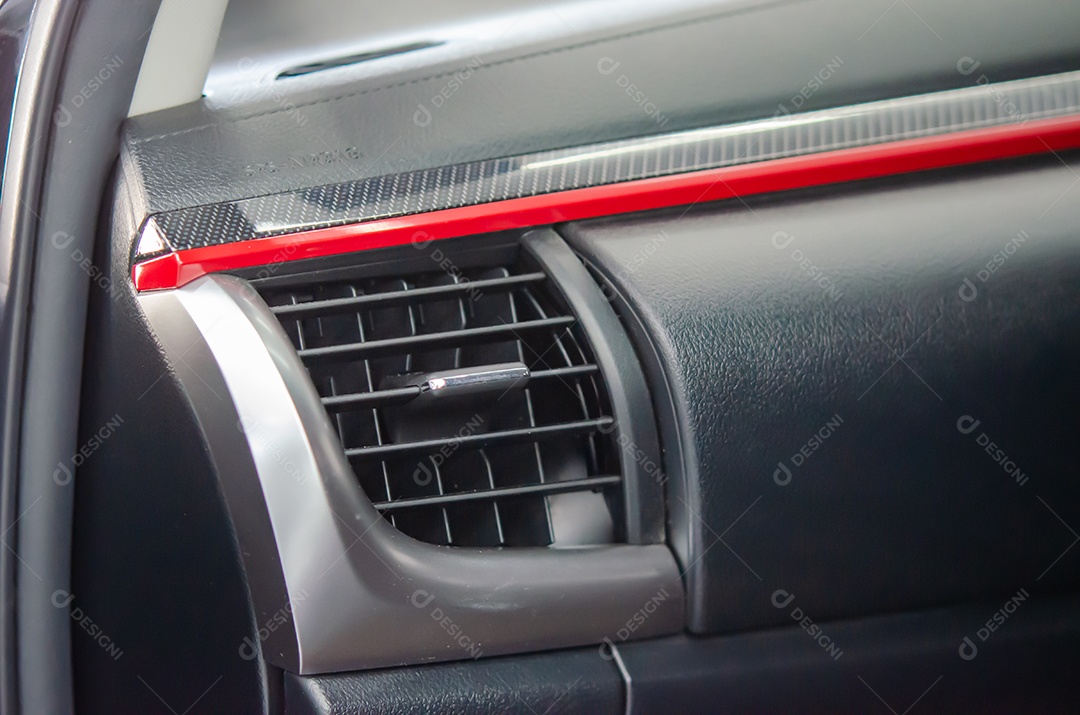 Condicionador de ar do carro na cabine