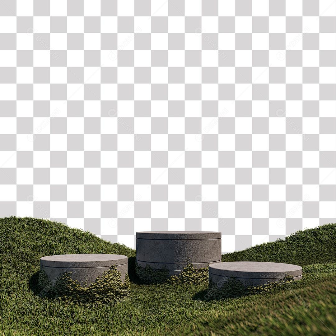 Pódio em Gramado PNG Transparente