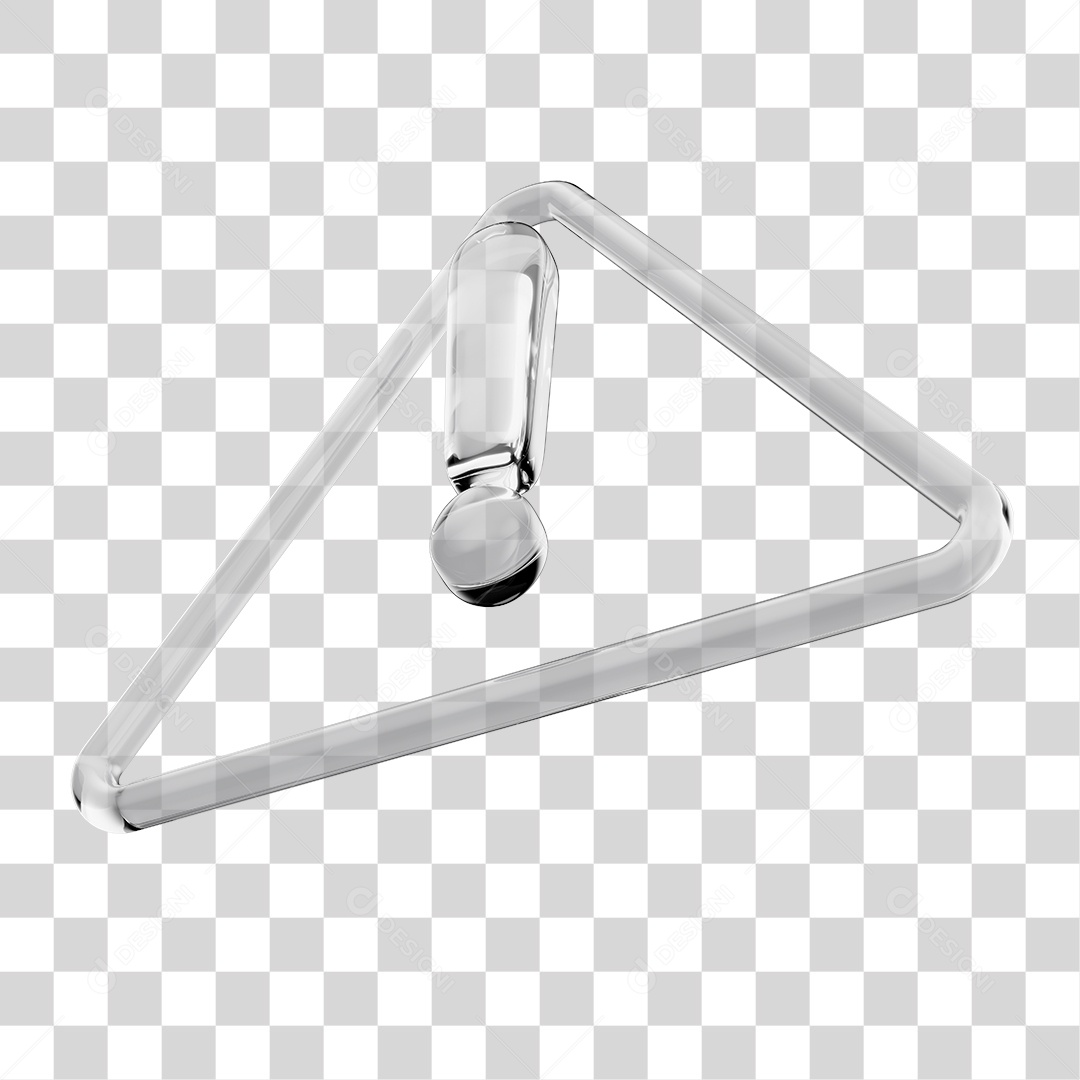 Placa de Interrogação Sinal de Alerta Transparente Elemento 3D PNG Transparente