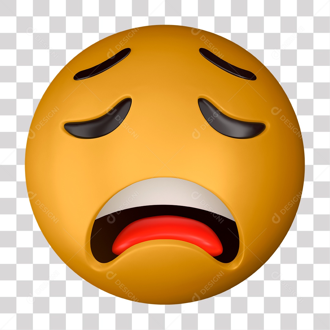 Emoji Triste PNG Transparente Sem Fundo