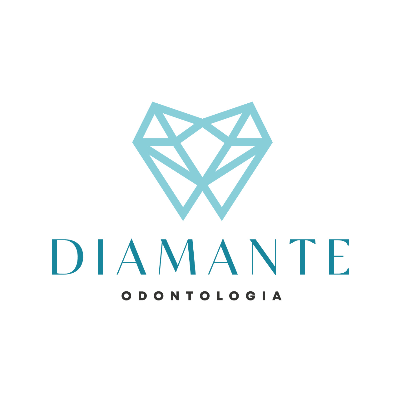 Logo Odontologia Diamante EPS Editável