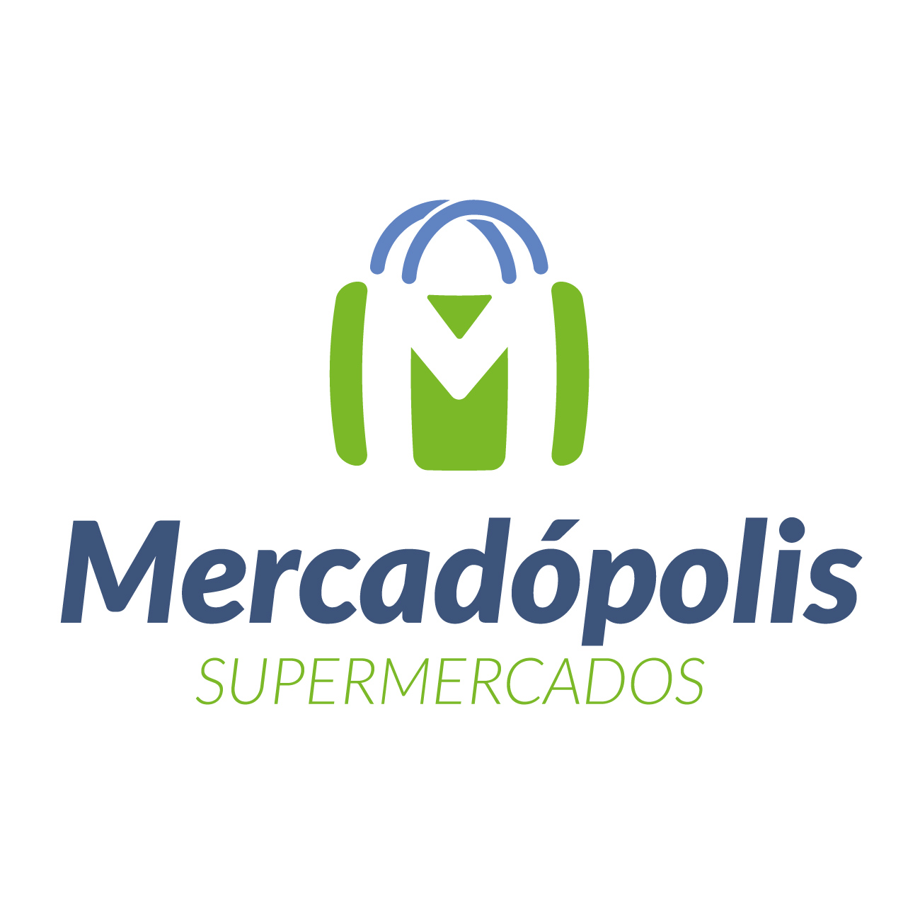 Logo Supermercados Mercadópolis EPS Editável