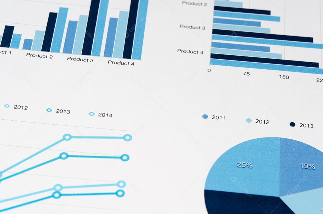 Papéis financeiros e material de escritório closeup