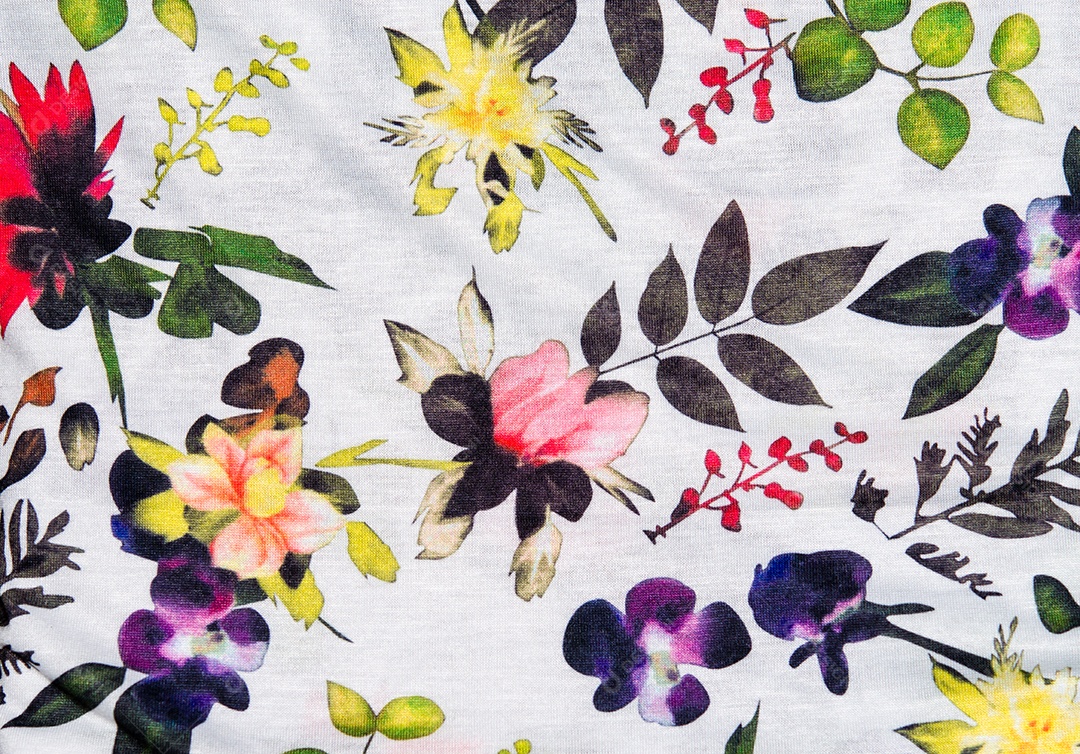 Textura elegante moderna. A flor de algodão.