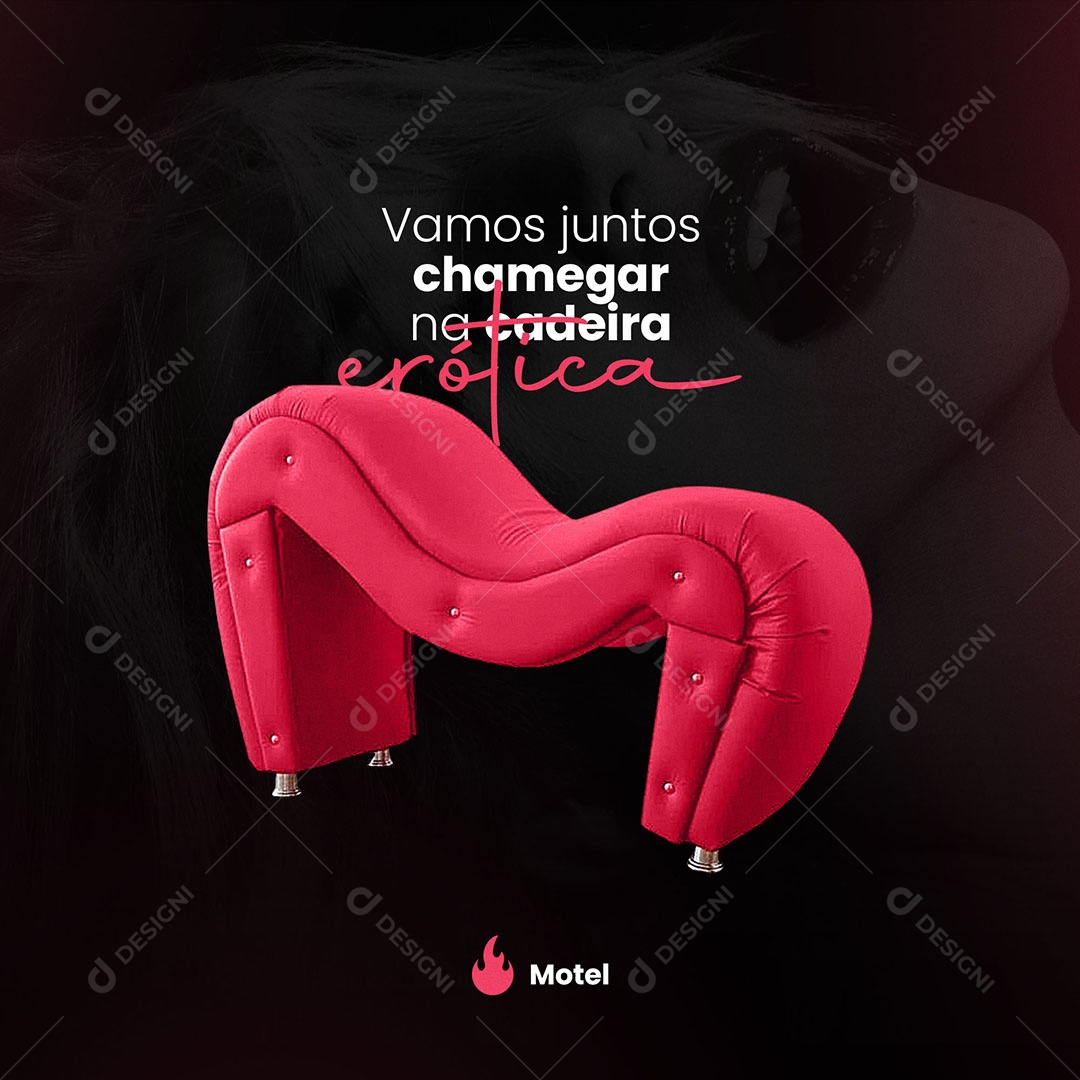 Social Media Motel Sexo PSD Editável