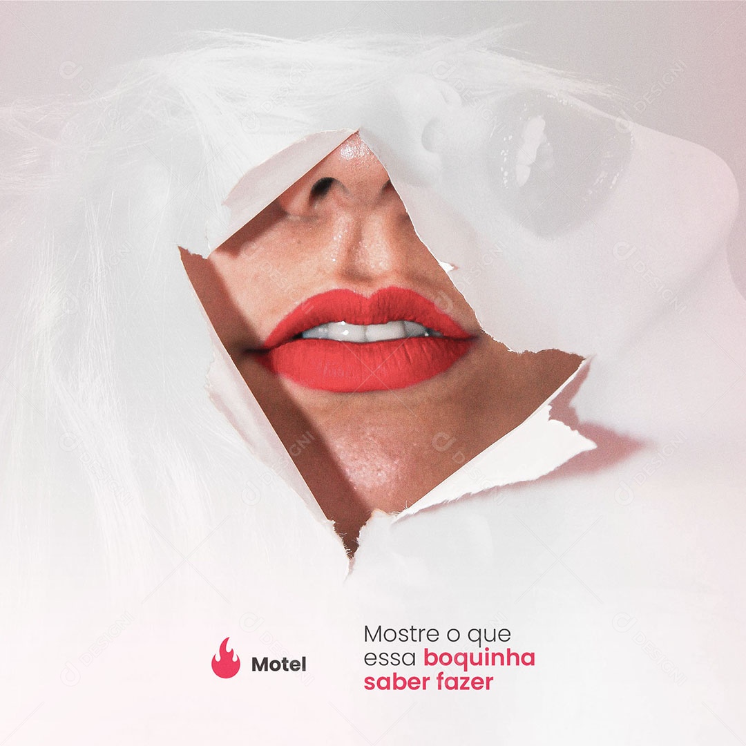 Social Media Motel Sexo PSD Editável