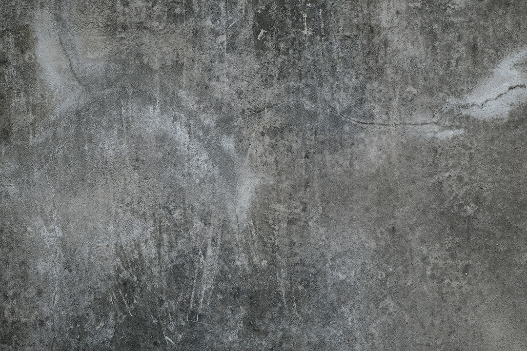 Velho muro de concreto em preto e branco, parede de cimento, parede quebrada, textura de fundo