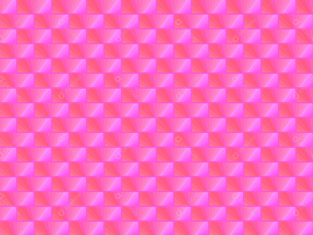 Papel de parede rosa parede de tijolo de concreto brilhante