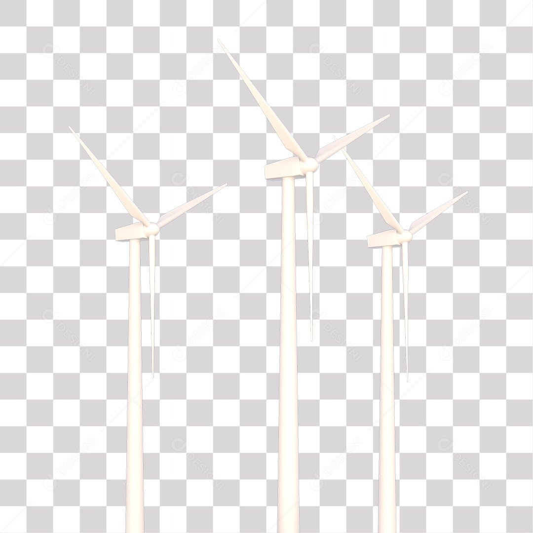 Energia Eólica PNG Transparente