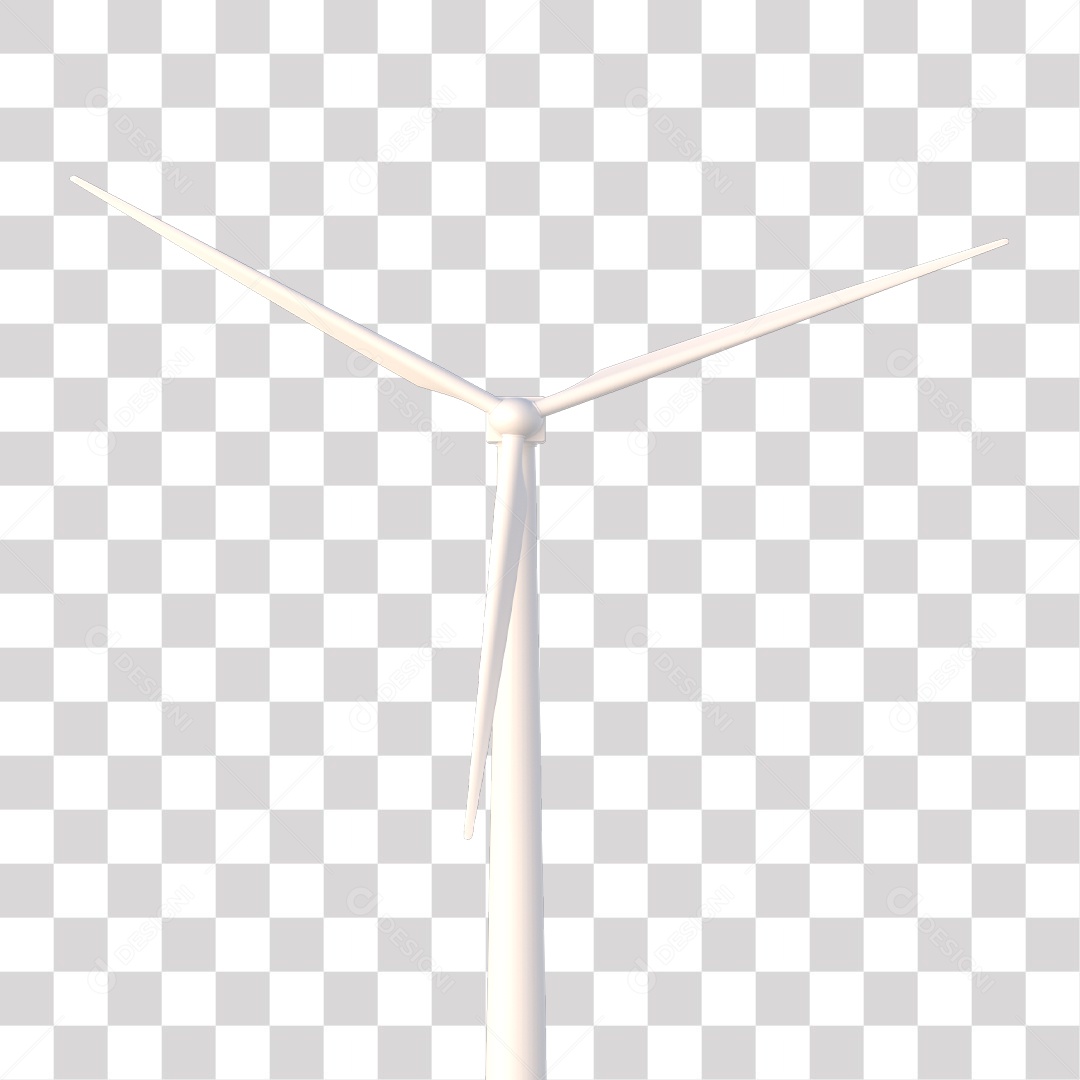 Turbina Eólica PNG Transparente