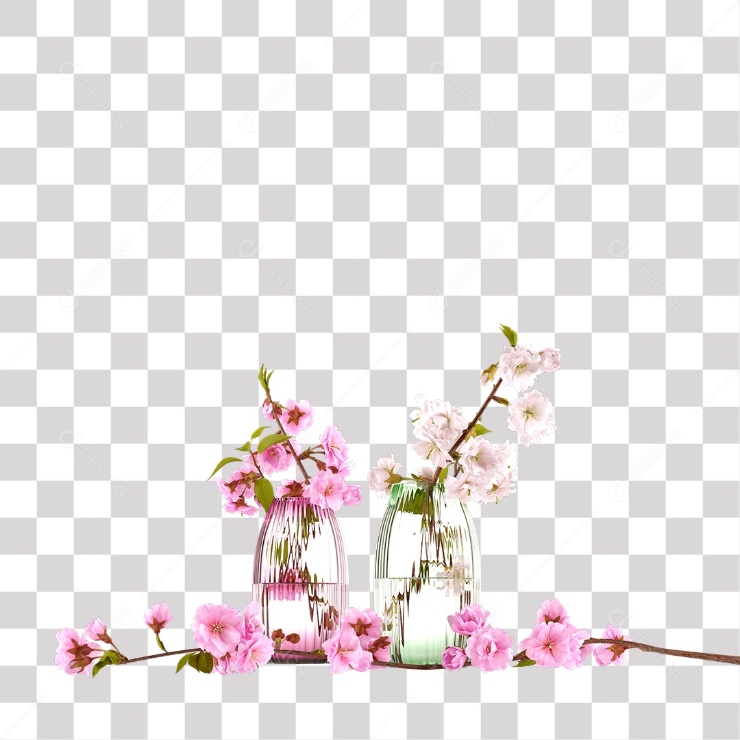 Planta com Flor PNG Transparente