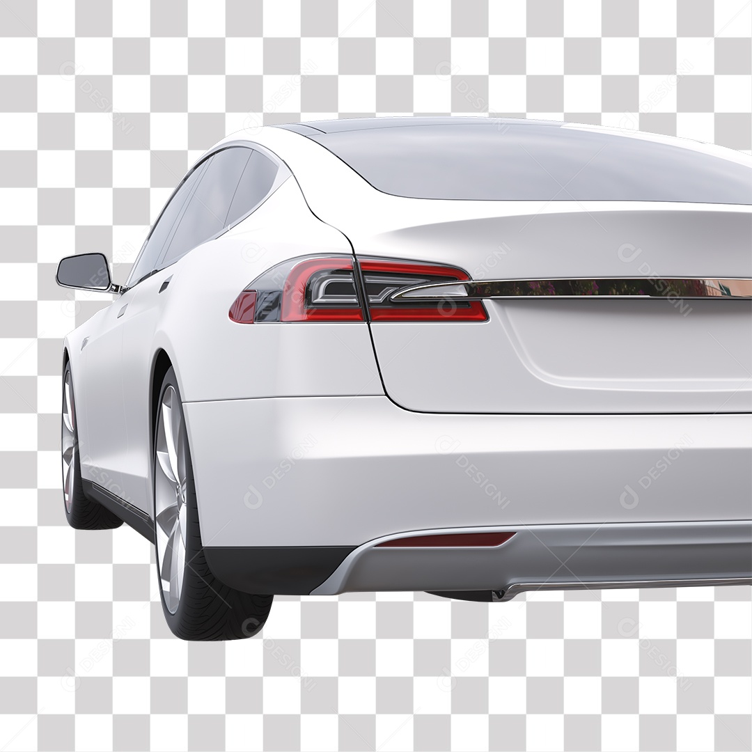 Carro de Luxo Branco PNG Transparente