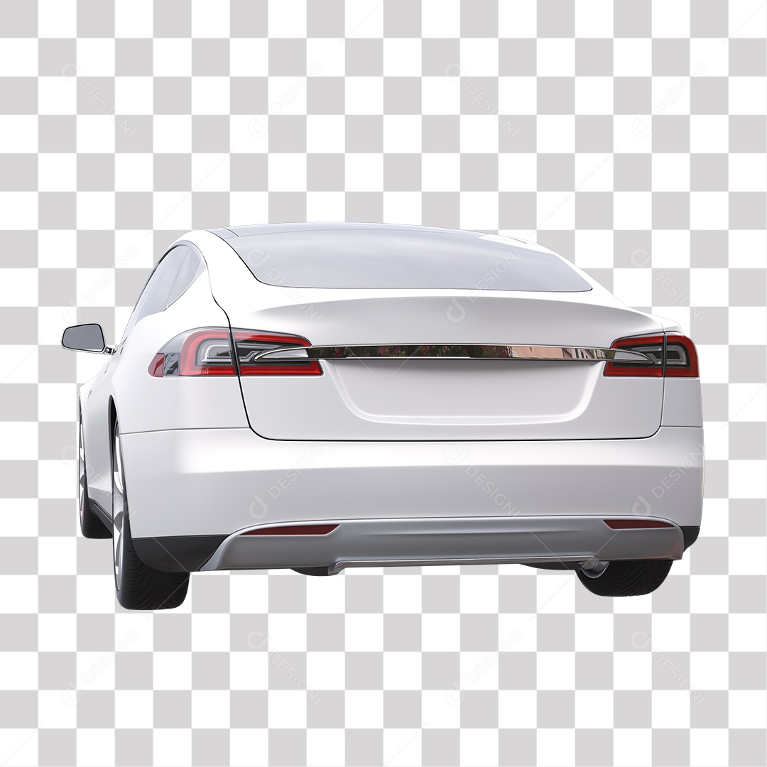 Carro de Luxo Branco PNG Transparente