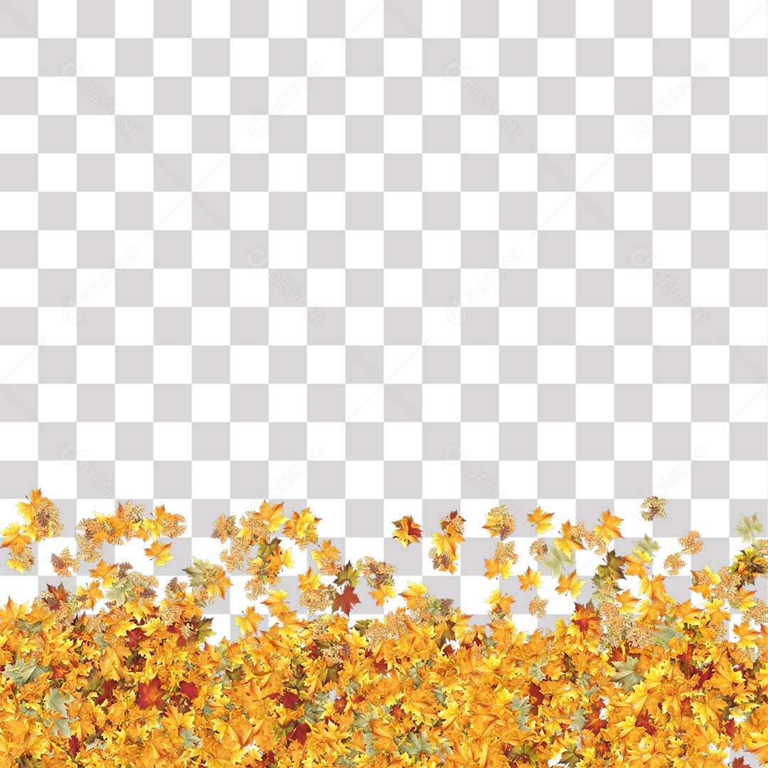 Folha Amarela Árvore PNG Transparente