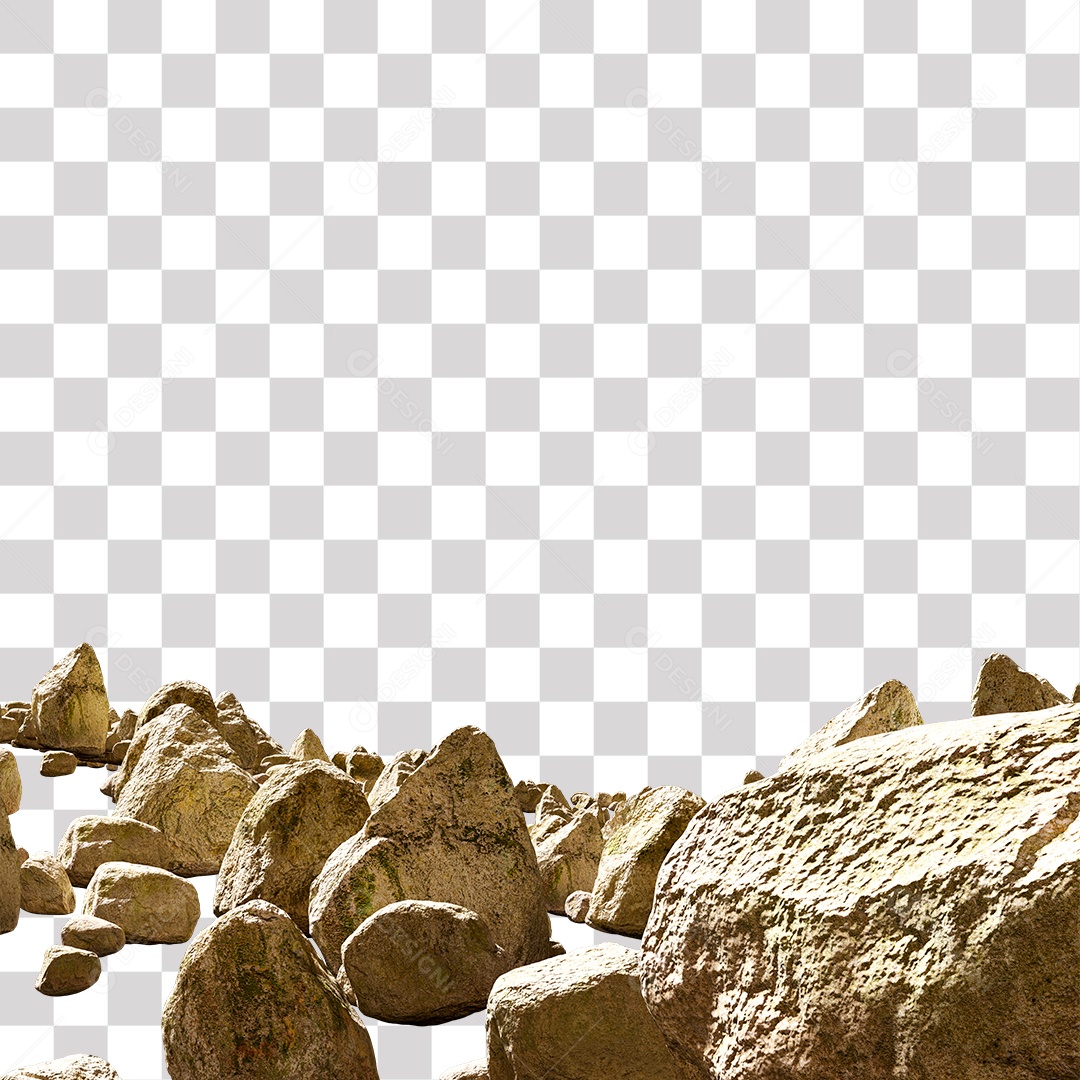 Varias Pedras PNG Transparente