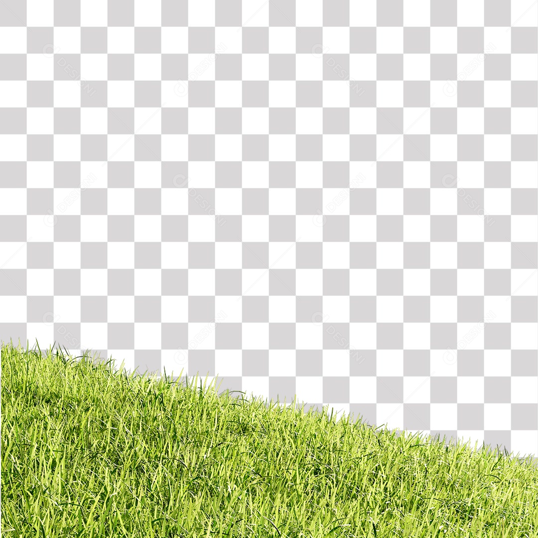 Grama verde PNG Transparente