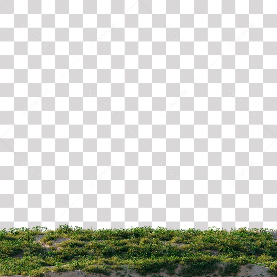 Green Grass Bush Transparent PNG