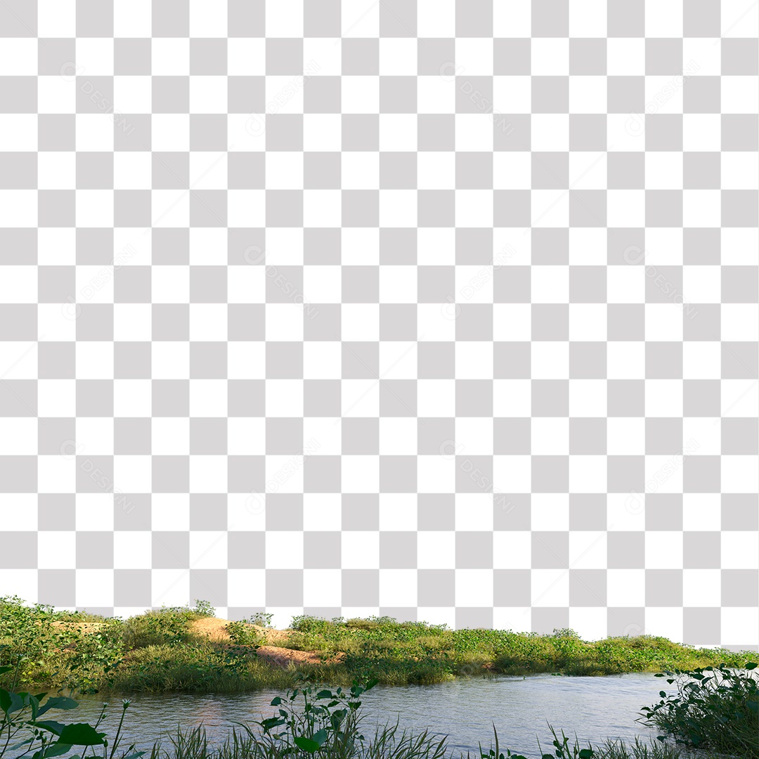 Árvore de Folha Verde Planta Córrego PNG Transparente