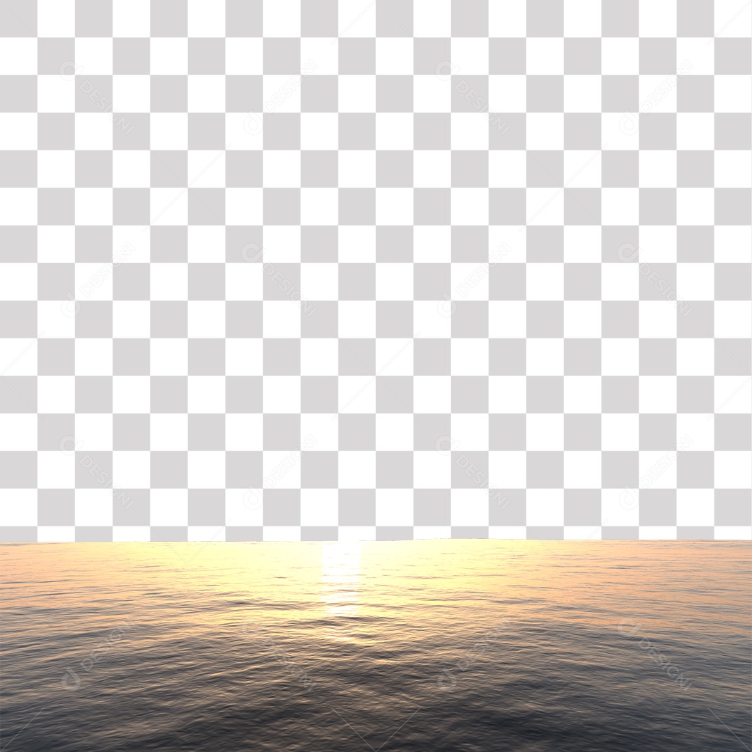 Mar Azul Céu PNG Transparente