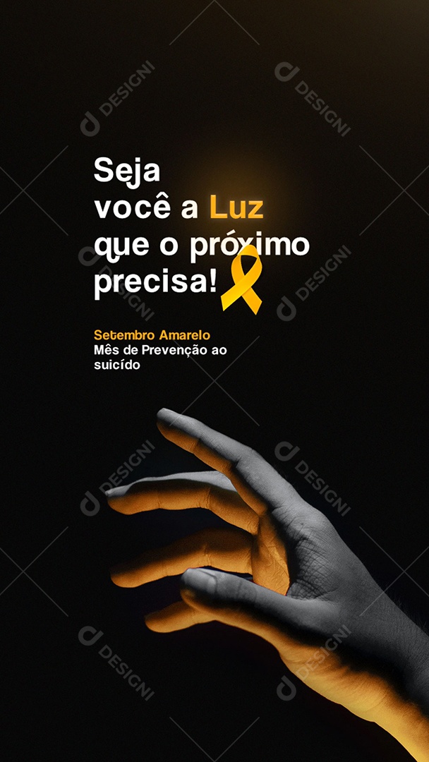 Seja A Luz De Quem Você Tanto Procura Social Media PSD Editável