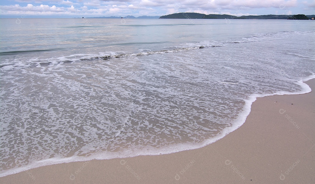 paisagem de praia, Krabi Tailândia.