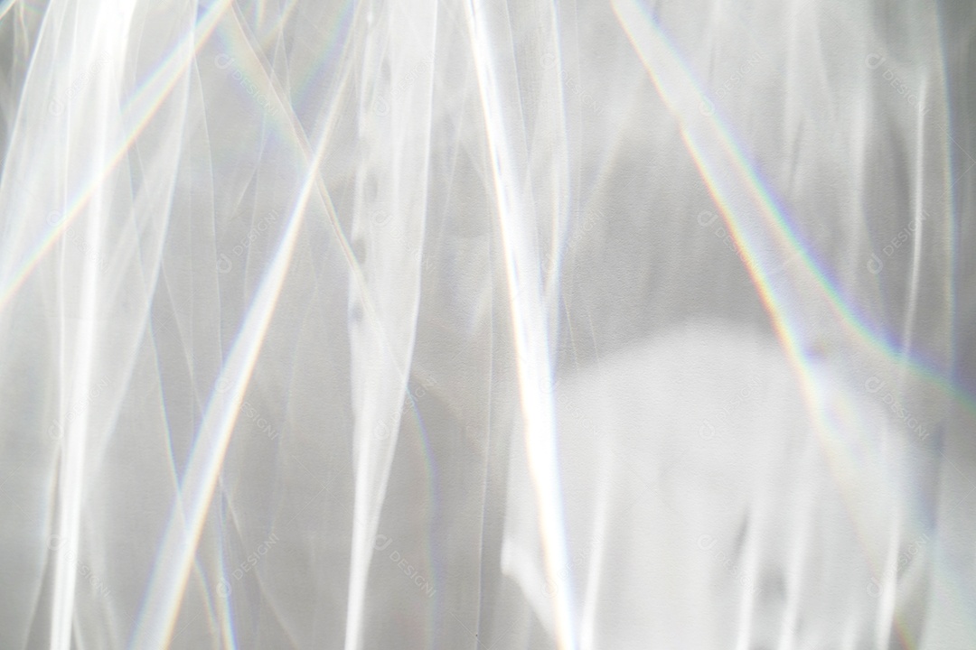 Efeito de sobreposição de textura de água abstrata, raios de sombra de luz sobre