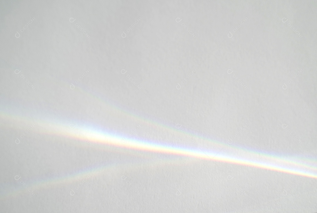 Raios de arco-íris abstratos de efeito de sobreposição de sombra de luz