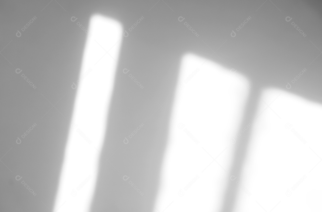 Efeito de sobreposição de sombra natural da janela no fundo de textura branca